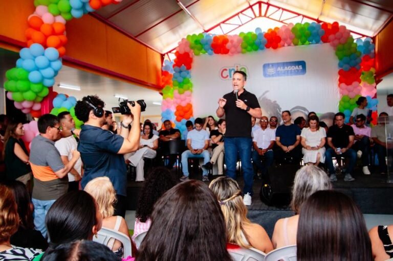 Alagoas amplia educação infantil com Creche Cria e projeta 40 mil vagas 