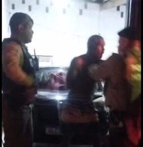Vídeo: sargento da Reserva relata agressão e ofensas de PMs que averiguavam denúncia de som alto
