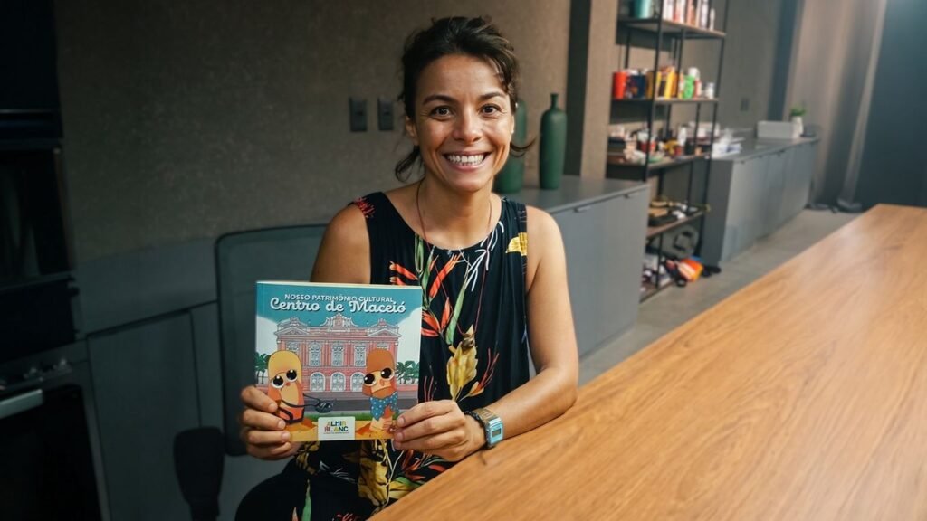 Cartilha gratuita apresenta patrimônio cultural do Centro de Maceió para crianças e educadores