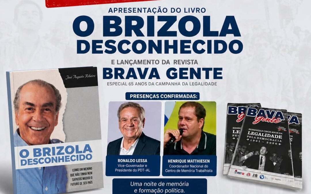 Lançamento de livro sobre Brizola é adiado após problemas climáticos com voo de autor