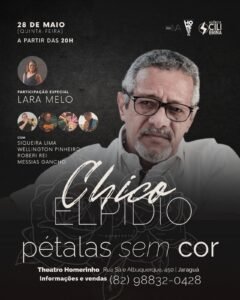 Chico Elpídio retorna aos palcos com show intimista e repertório marcado pela sofisticação musical