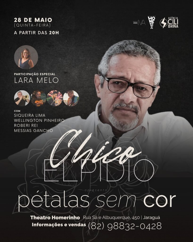 Chico Elpídio retorna aos palcos com show intimista e repertório marcado pela sofisticação musical