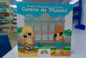 Cartilha infantil sobre patrimônio cultural do Centro de Maceió terá lançamento presencial nesta terça (2)