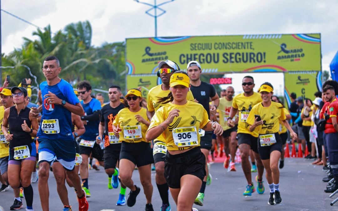 Detran abre inscrições para 4ª Corrida Maio Amarelo em Maceió