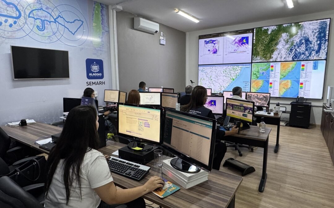 Semarh prevê chuvas no litoral e calor no interior de Alagoas neste fim de semana