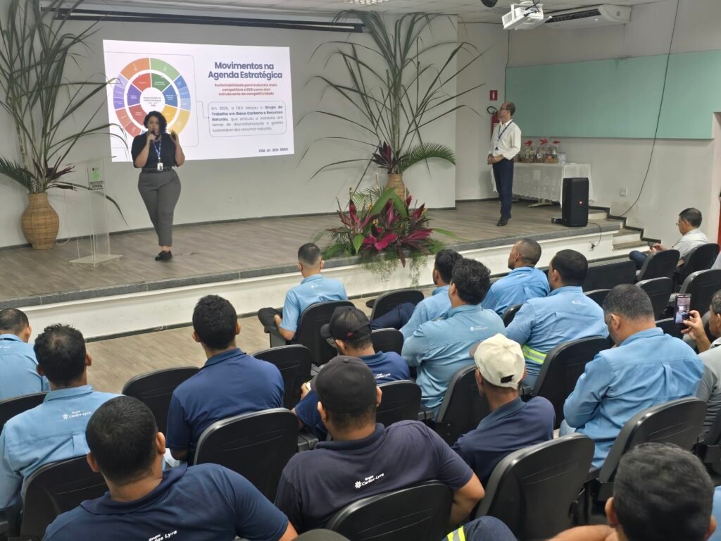 SENAI destaca descarbonização industrial durante Semana da Sustentabilidade da Usina Caeté