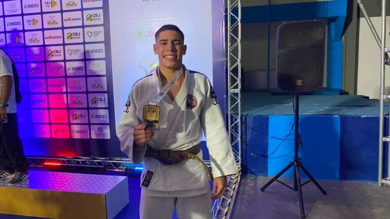 Atleta alagoano conquista medalha de ouro no Campeonato Brasileiro de Judô, em Salvador
