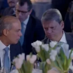 Tarcísio participou de evento em NY com ex-sócio do Banco Master