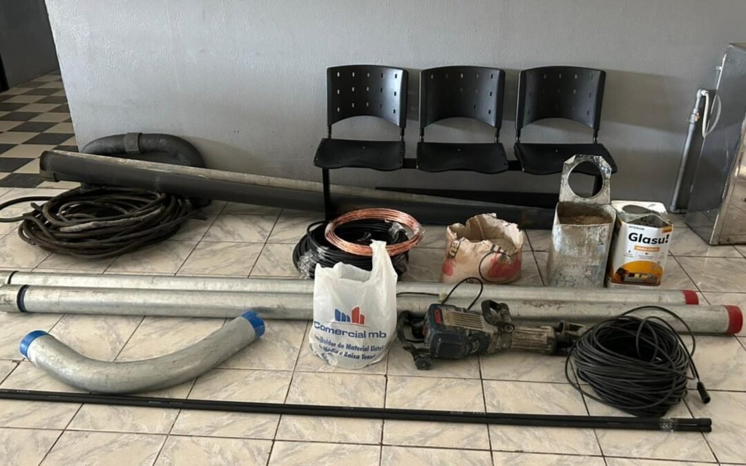 Dono de ferro-velho é preso por receptação de fios de cobre furtados em Maceió