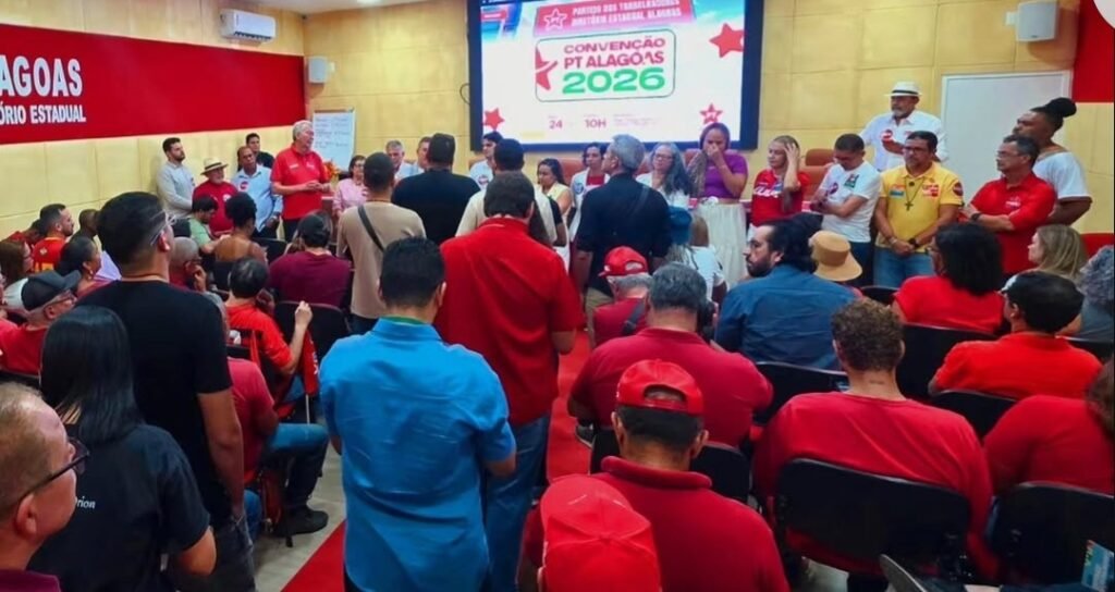 PT de Alagoas oficializa chapas para 2026 e confirma apoio a Renan Filho, Renan Calheiros e José Wanderley