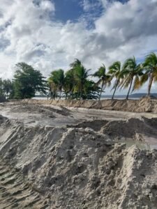 Máquinas retiram mangue na orla lagunar de Coqueiro Seco e moradores denunciam impacto ambiental