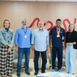 Lyra recebe nadador William Costa e celebra conquistas do SESI no esporte paralímpico