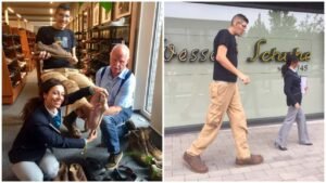 Venezuelano com maior pé do mundo calça número 69 e encomenda sapatos na Alemanha