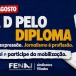 FENAJ promove Dia D pelo Diploma em mobilização nacional nesta quarta-feira (26)