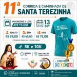 11ª Corrida e Caminhada de Santa Terezinha reúne esporte, solidariedade e fé em Maceió