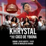 Projeto Seis & Meia traz show de Khrystal neste final de semana.