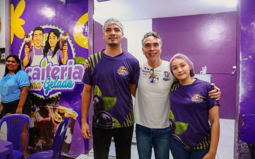 Casal transformou incentivo estudantil em negócio próprio