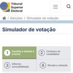 Simulador do TSE permite que eleitor treine votação antes das eleições