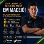 Copa Brasil transforma Maceió em palco do tênis de mesa nacional