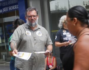 Fleming participa de mobilização de bancários em Maceió e defende direitos da categoria