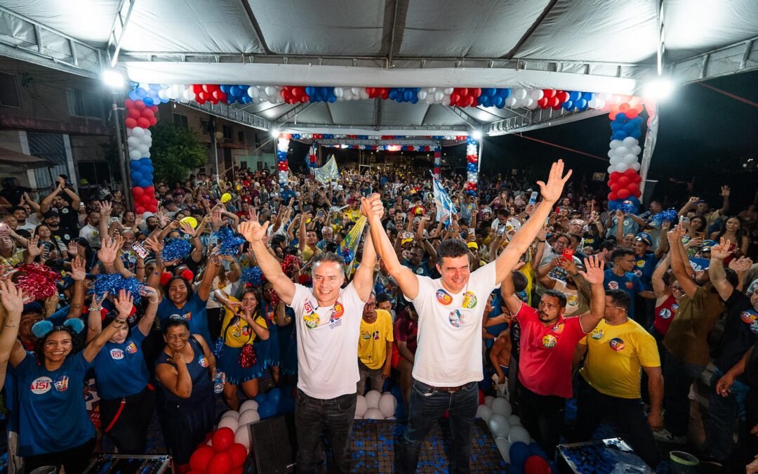 Rui Palmeira lança campanha no Benedito Bentes ao lado de Renan Filho e Renan Calheiros