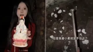 Influenciadora chinesa de 24 anos morre após acidente e vídeo com estátua budista volta a repercutir