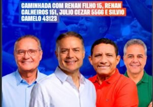 Renan Filho faz caminhada em Palmeira nesta sexta-feira (4)