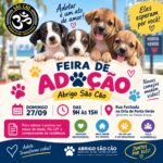 Feira de adoção reúne cães em busca de novos lares neste domingo em Maceió