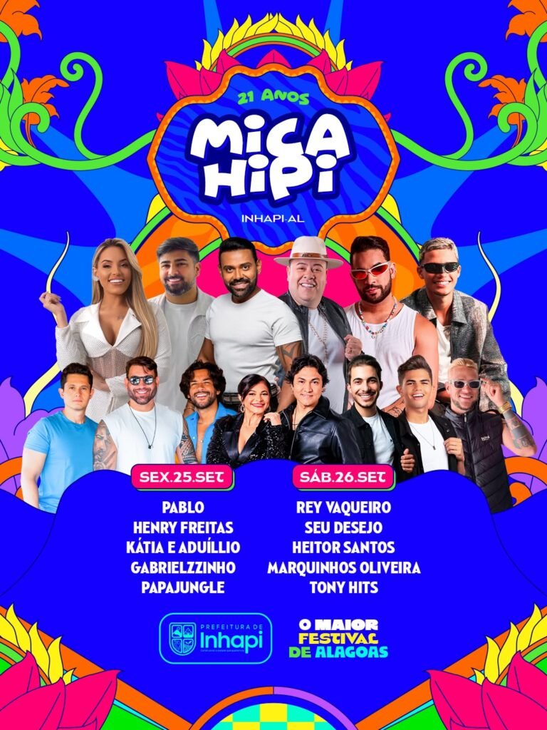 MicaHipi 2026 reúne grandes atrações em dois dias de festa em Inhapi