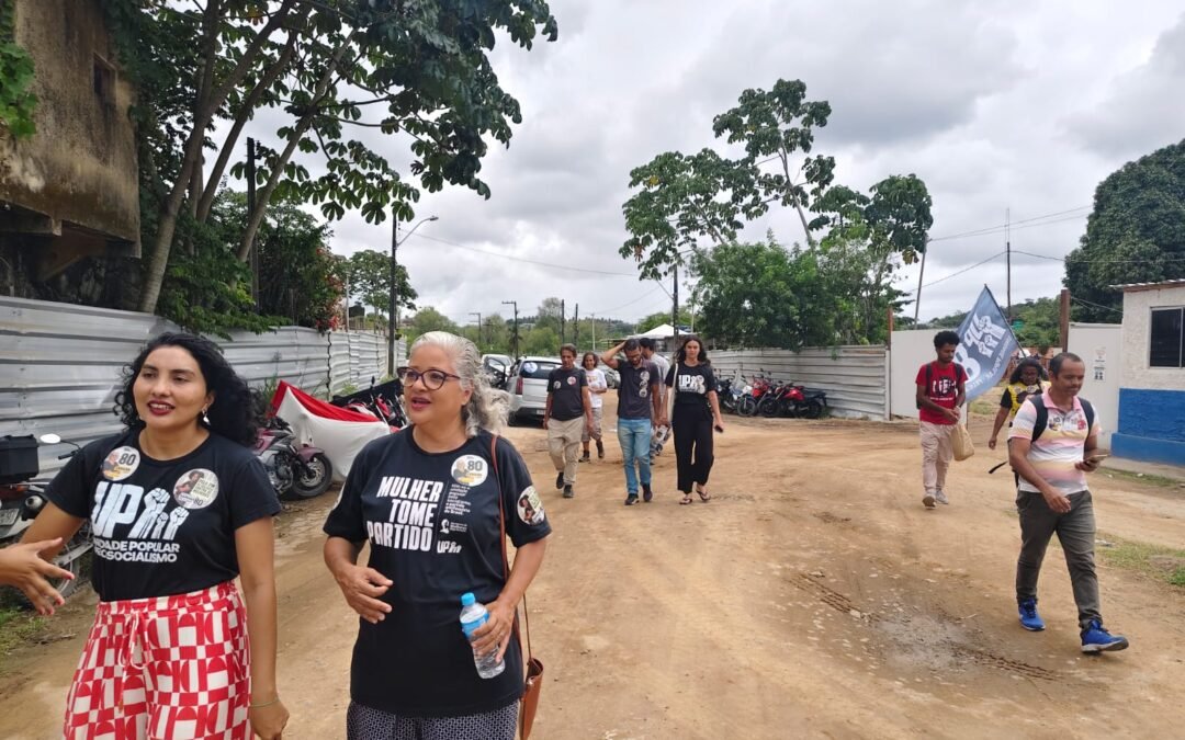 Lenilda Luna e Raquel Bricio percorrem Bebedouro e cobram reparação às vítimas da Braskem