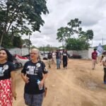 Lenilda Luna e Raquel Bricio percorrem Bebedouro e cobram reparação às vítimas da Braskem