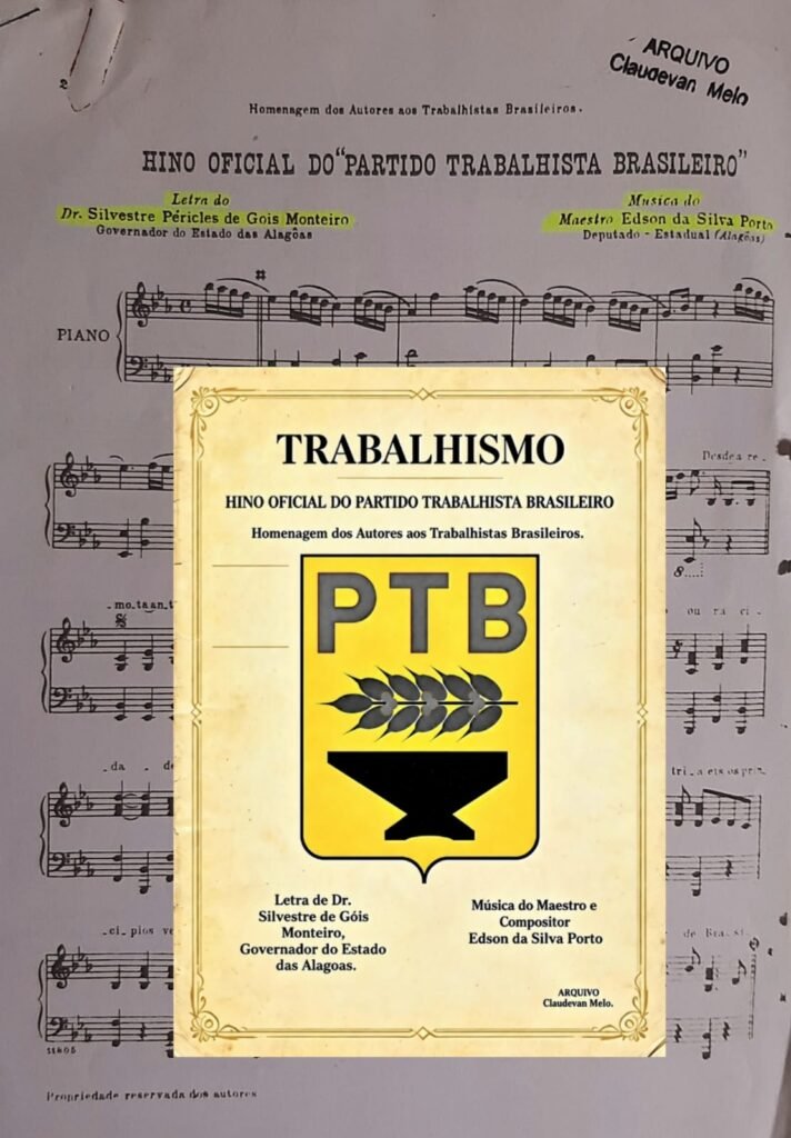 Da parceria entre maestro e governador nasceu o Hino do PTB