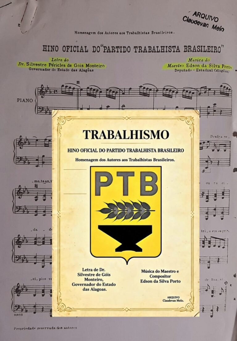 Da parceria entre maestro e governador nasceu o Hino do PTB