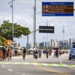 Maceió proíbe bandeiras e wind banners na orla entre Pajuçara e Jatiúca