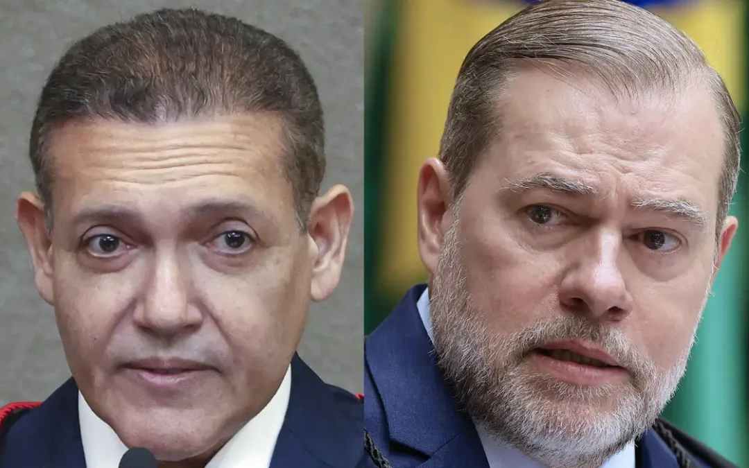 Nunes Marques e Toffoli deixam julgamento sobre Moraes e Vorcaro no STF