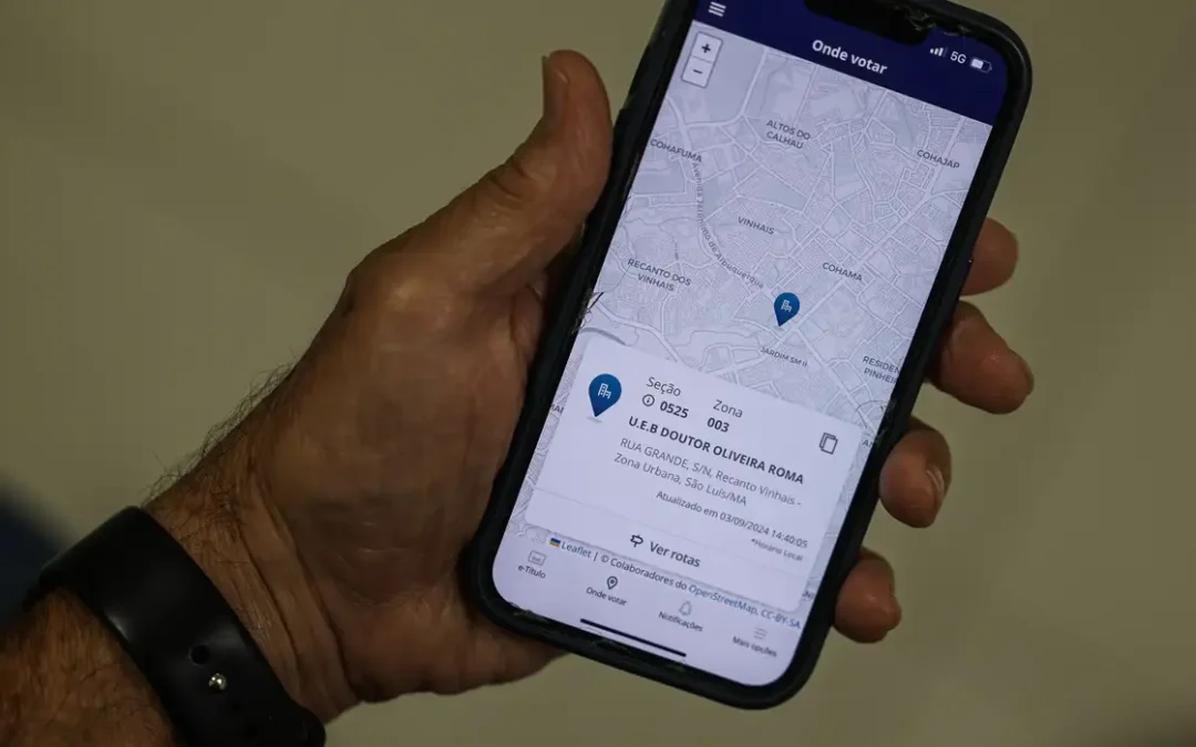 Eleitor que pediu voto em trânsito pode consultar local no e-Título