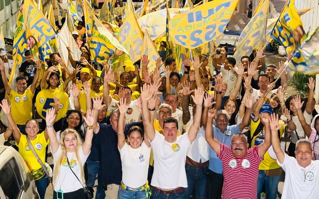 Rui Palmeira amplia apoios em todo o estado e encerra grande campanha como favorito à Câmara dos Deputados