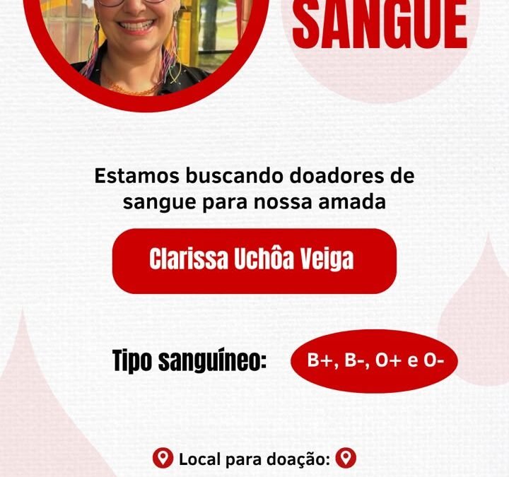 Família busca doadores de sangue para jornalista em Maceió