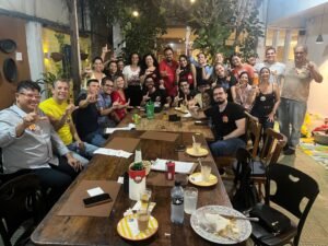 Jornalistas de Alagoas realizam ato em apoio ao presidente Lula