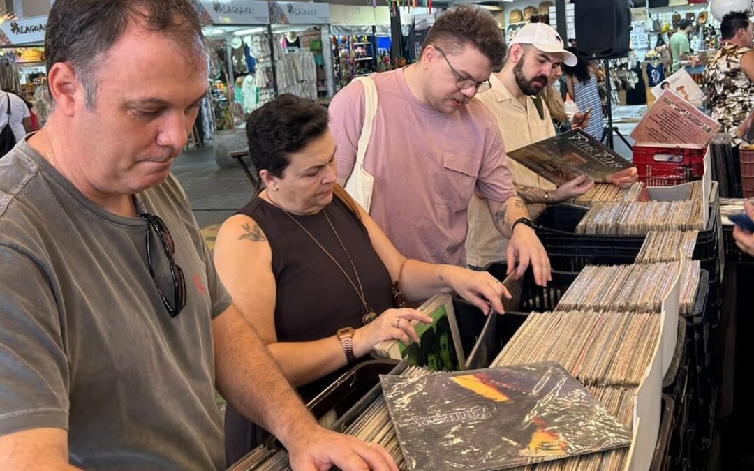 Feira de Discos transforma o Mercado das Artes 31 em ponto de encontro para amantes da música