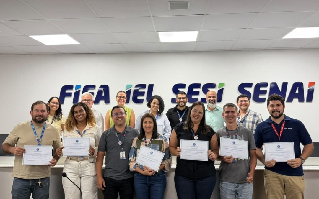 SENAI Alagoas certifica equipe em inventário de emissões e fortalece apoio à descarbonização da indústria local