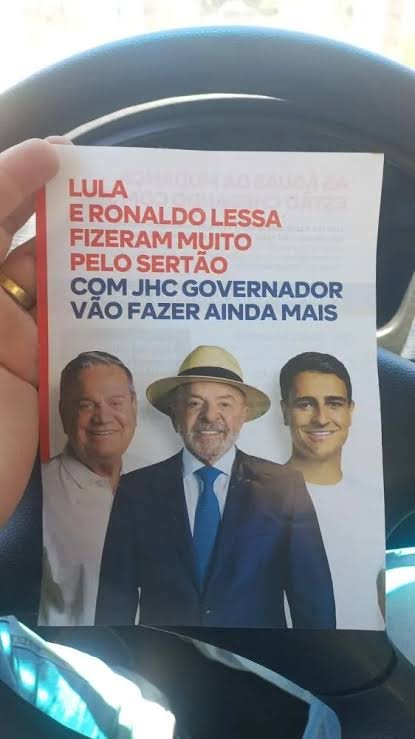 TRE-AL determina recolhimento de material de campanha de JHC por desinformação