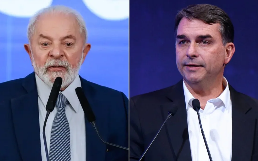 Lula tem 51% dos votos válidos, contra 49% de Flávio Bolsonaro, aponta pesquisa