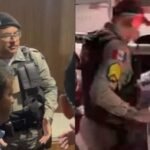 “Ô, pessoal, a gente está aliviando a barra”, diz policial durante protesto contra prisão de porteiro em Maceió
